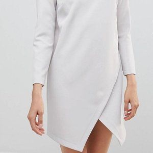 ASOS Asymmetric Clean Shift Mini Dress